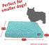 Pacific Towers Small Rectangle Indoor Outdoor Pet Dog Bed with Removable Washable Cover by Majestic Pet Products