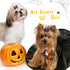 Weewooday 70 Pieces Dog Hair Bows with Rubber Band, Bowtie Pet Accessories for Independence Day, Christmas, Small Puppy