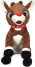 Rudolph The Red-Nosed Reindeer Plush Dog Toy, 9" Squeaker, Holiday Toys for Pets, Christmas Dog Toys