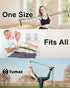 Tumaz Stretching Strap - 10 Loops Non-Elastic Yoga Strap for Physical Therapy, Yoga, Pilates, Flexibility - Extra
