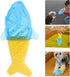 Summer 6.89 Inch Milisten Freezable Dog Chew Toy Bone Shape Cooling Teether Interactive Play Durable TPR Material