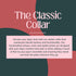 Classic Adjustable Pet Collar, Durable Comfortable for Small Medium Large Dogs, Made of Washable Polyester
