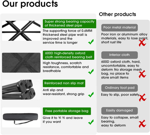 Damei Century Lightweight Folding Camping Chair - Portable Beach & Outdoor Sports Seating