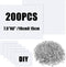 Lyrow 200 Pcs Blank Running Bib Numbers with Safety Pins for Marathon