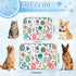 imiBBWQu Summer 27" 22" Dog Cooling Mat Easter Eggs Dog Cool Mat Washable Pet Cooling Ice Bed Puppy Crate Pads Non-Slip