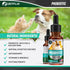 Premium Probiotics for Dogs, Cats - Digestive Enzymes & Prebiotics Supplement, 2 Fl Oz for Digestive Health