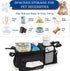 1419" Dog Stroller Organizer Bag, Dog Mom Gifts for Women Pet Stroller Caddy, Stroller Accessories with Cup Holder