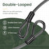 Titanker Bike Lock Cable, 12mm Thick Heavy Duty Steel Cable, Vinyl Coated Security Chain (4ft, 7ft, 15ft, 30ft)