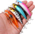 Fishing Lures Kit Mixed, Minnow Popper Crank Baits with Hooks for Freshwater Saltwater Trout Bass Salmon