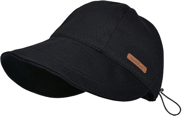 Women's UV Protection Sun-Hat Wide-Brim Adjustable Foldable Beach-Hats