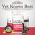 VetPro Dog Vitamins and Supplement Soft Chews with Probiotics, 120 Count, 5 in 1 Chewable Multivitamin
