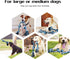 Bmag Dog Rope Toys for Aggressive Chewers, Heavy Duty Twisted Rope Toy for Medium Large Dogs