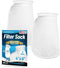 Aquatic Experts 4 inch Ring Filter Socks, 200 Micron, 2 Pack for Saltwater Aquarium and Sump Filter Sock