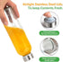 18 oz, 100% Set 6 Zukro Glass Juice Bottles with Lids for Juicing Reusable Clear Glass Water Bottles with Stainless