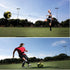 Football Kick Trainer, Soccer Training Aids, Hands Free Throw Sole Practice Equipment for Kids