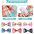 PAWCHIE Plaid Dog Bow Ties, 6 Pcs Cute Collar Attachment Accessories for Small Medium Large Dogs and Puppies