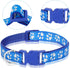 Puppy Collars - 16 Pack Adjustable Soft Nylon ID Collars for Newborn Litter Puppy Pets