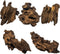 Hamiledyi Natural Driftwood for Aquarium Decor, Sinkable Reptile Wood Branches for Fish Tank Habitat