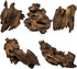 Hamiledyi Natural Driftwood for Aquarium Decor, Sinkable Reptile Wood Branches for Fish Tank Habitat