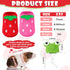 Mixweer 4 Pieces Guinea Pig Stuff includes 2 Guinea Pig Clothes and 2 Cute Mini Hats with Adjustable Strap Small Animal Warm Vest Cozy Hand Knitted Hat for Guinea Pig Hamster Bunny (Frog Style)
