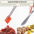 Quatish Travel Utensils with Case, Portable Silverware Set for Work, 304 Stainless Steel Cutlery Set