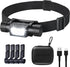 LED Headlamp 1200 High Lumen Rechargeable Super Bright with 7 Modes for Adults Hiking Running Camping Gear