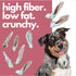 Dehydrated Rabbit Ears for Dogs & Cats - Healthy Whole Rabbit Ears with Fur, Rawhide Alternative, Pack of 6