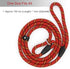 Red Brand 5 FT Adjustable Nylon Dog Rope Leash for Small Medium Dogs, 10-80 lb Walking