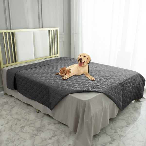 Ameritex Reversible Waterproof Blanket, Dog Bed Cover for Furniture, Couch, and Sofa