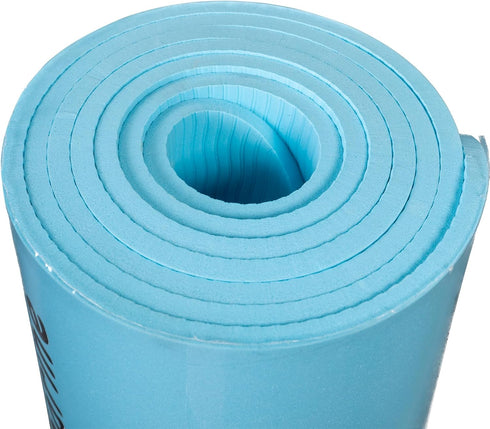 Really Good Stuff Kids Yoga Mat with 24 Illustrated Poses – Safe, Non-Slip, Soft Exercise Mat for Kids