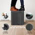Cnyrbt Portable Camping Toilet with Lid,Portable Folding Toilet Travel Portable Potty for Adult Camping, Hiking, Car