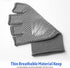Xthrotsenk 1 Pairs Fingerless Gloves Non Slip Workout Glove Half Work Gloves for Women Mens Thin Anti-Slip Exercise