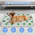imiBBWQu Summer Summer 27" 22" Dog Cooling Mat St Patricks Day Leaves Water Cooling Mat for Cat Washable Pad for Dogs
