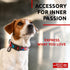 WAUDOG Nylon Dog Collar - Adjustable for Large, Small & Medium Dogs, Breakaway Puppy Collars with QR Dog Tag