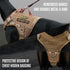Tactical Dog Harness, No Pull Military Vest for Large Medium Small Dogs, Adjustable with Metal Clips