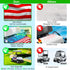 YOKYHOM Golf Cart Seat Covers American Flag Design Towel Blanket for 2-Seat Golf Carts, 100% Microfiber