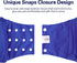 3pcs Pack KDM01L CuteBone Washable Dog Diapers Male with Snaps Reusable a Doggie Belly Band for Male Dogs Wraps
