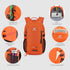 SKYSPER Small Hiking Backpack, 20L Lightweight Travel Daypack for Women & Men