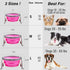 Loving Pets Bella Roma Collapsible Dog Bowls, Silicone, Foldable Bowl, Puppy Essentials, Hiking Supplies, Pink, Small