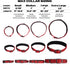 PetiFine Dog Collar with Metal Buckle, Heavy Duty Soft Neoprene Padded Adjustable Reflective Nylon for Small Medium