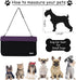 24lbs (Purple-16 13" 9" JESPET & GOOPAWS Dog Booster Seats for Cars, Portable Dog Car Seat Travel Carrier with Seat