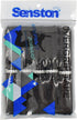 Senston New Rackets Grip, Anti Slip Perforated Super Absorbent Tennis Overgrip for Badminton and Pickleballs