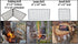 Portable Bushcraft Stainless BBQ Cooking Grill Grate, Includes Bamboo Cutting Board, Mini Knife, and Fire Starter Kits