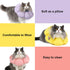 HiDREAM Cat Cone Collar, Cute Waterproof Elizabethan E Collar for Cats, Anti-Bite Lick Wound Healing Safety Collar,