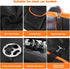 Shodu Waterproof Dog Car Seat Cover for Back Seat,Collapsible Scratchproof Dog Car Seats Covers,Nonslip Dogs Seat Cover