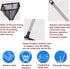 Fishing Landing Net Fish Tank Aquarium Accessories Net Fish Net Fish Skimming Net Goldfish Net Mini Adjustable Telescopic Fishes Shrimps Landing Net for Aquarium Fishbowl Fish Tank by TOPINCN