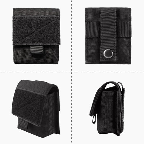 TRIWONDER Tactical Cigarette Pouch, Molle Small Military Bag for Battery and Cigarette Case with Lighter Slot