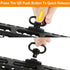 Keymod 2 Point Sling Mounts, 2 Pack 1.25" Quick Detach QD Sling Swivels for Keymod System