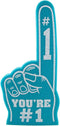 Giant 18 Inch Foam Finger - You're Number 1 Hand for Cheerleading, Sports Events, Vibrant Celebration Colors