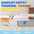 100-Pack 34'' 28'' 6-Layer Powools X-Large Puppy Pads - x Pee Pads for Dogs Potty Training with Leak-Proof Quick-Dry